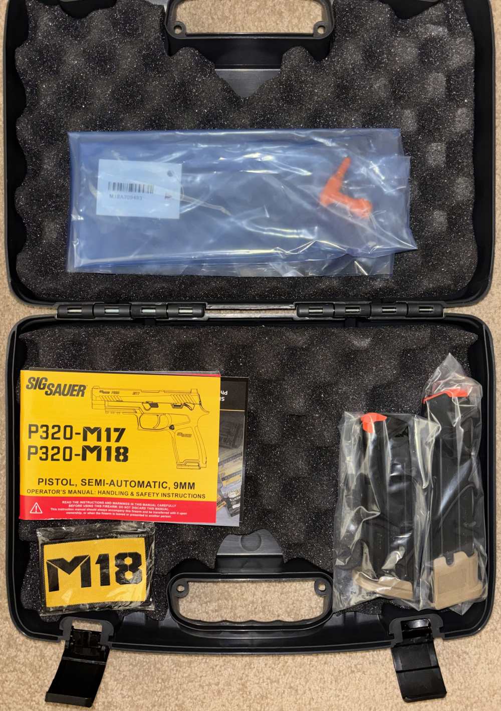 Sig Sauer P320 M18 ROMEO M17 Mil-Spec Enclosed Red Dot Surefire kit-img-5