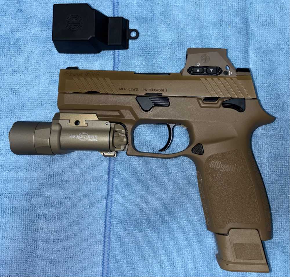 Sig Sauer P320 M18 ROMEO M17 Mil-Spec Enclosed Red Dot Surefire kit-img-0