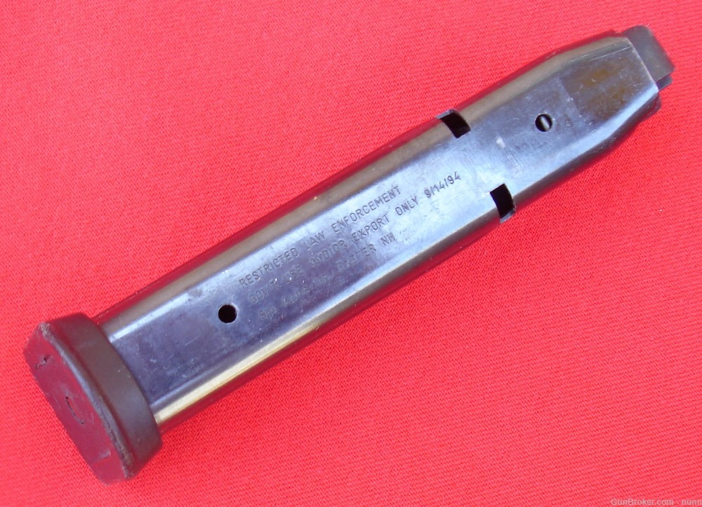 Polished Blue Factory Magazine For SIG/Sauer P229 .40 S&W/.357 SIG DC-img-2