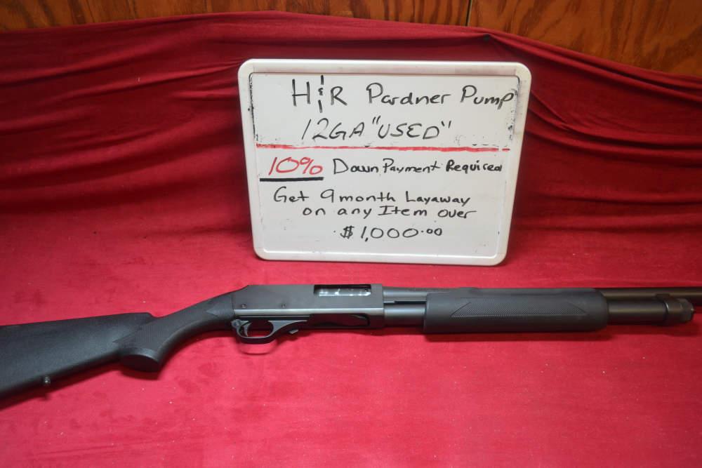 H&R Pardner Pump 12GA 18.5"Barrel Used, Layaway Available.-img-0