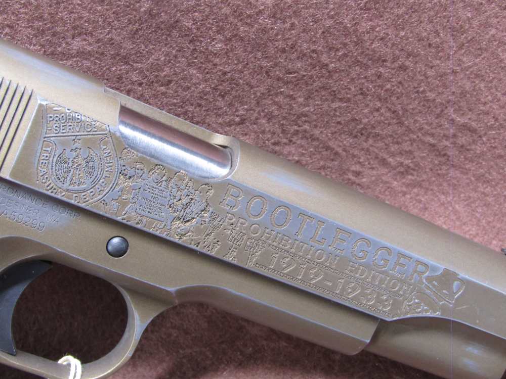 NICE Like New Auto Ordnance 1911A1 Bootlegger 45 ACP  with Mag-img-6