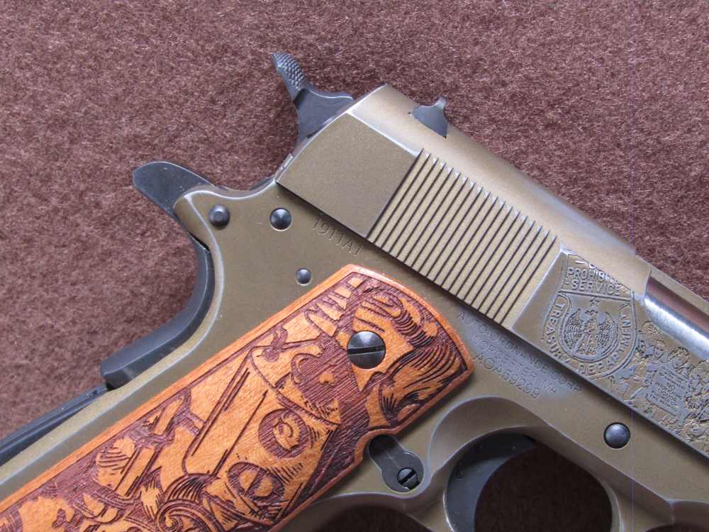 NICE Like New Auto Ordnance 1911A1 Bootlegger 45 ACP  with Mag-img-2