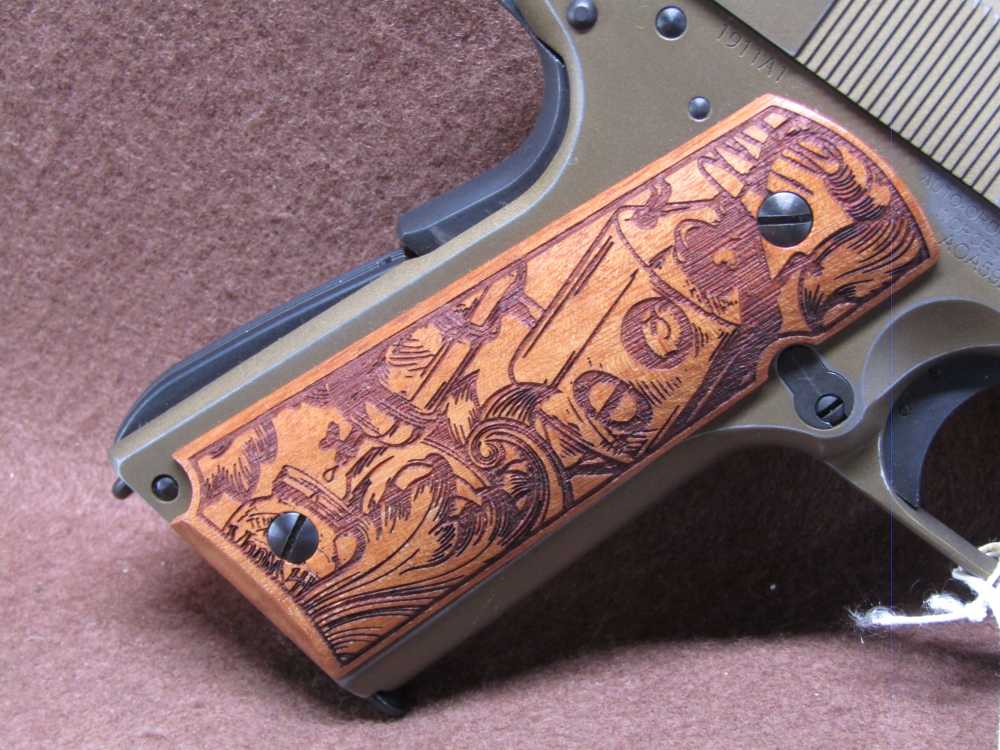 NICE Like New Auto Ordnance 1911A1 Bootlegger 45 ACP  with Mag-img-1