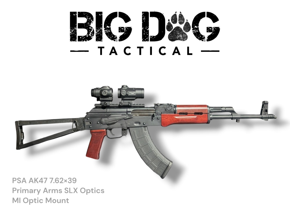 PSA AK47 GF3 REDWOOD 7.62x39, PRIMARY ARMS OPTICS, LIFETIME WARRANTY, DEAL -img-0
