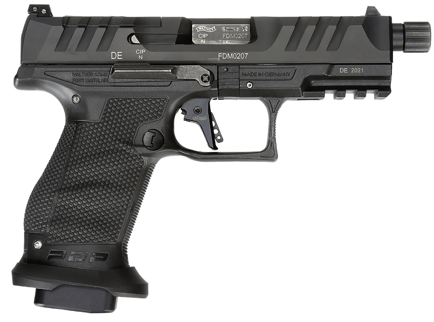 Walther PDP PRO SD Compact 9mm 4.6in 10+1 Matte Black Pistol 2858151-img-1