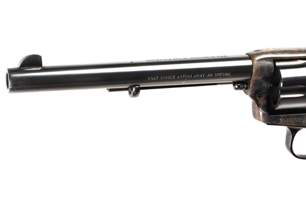 Colt SAA 44 Special 7.5" BLUE CASE HARDENED Single Action Army 3rd Gen 1988-img-10