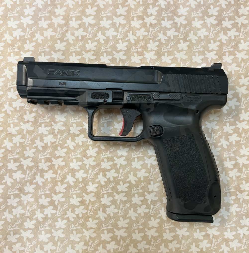 Canik TP9SF 9mm"BBL Warren Sight Woodland"-img-6