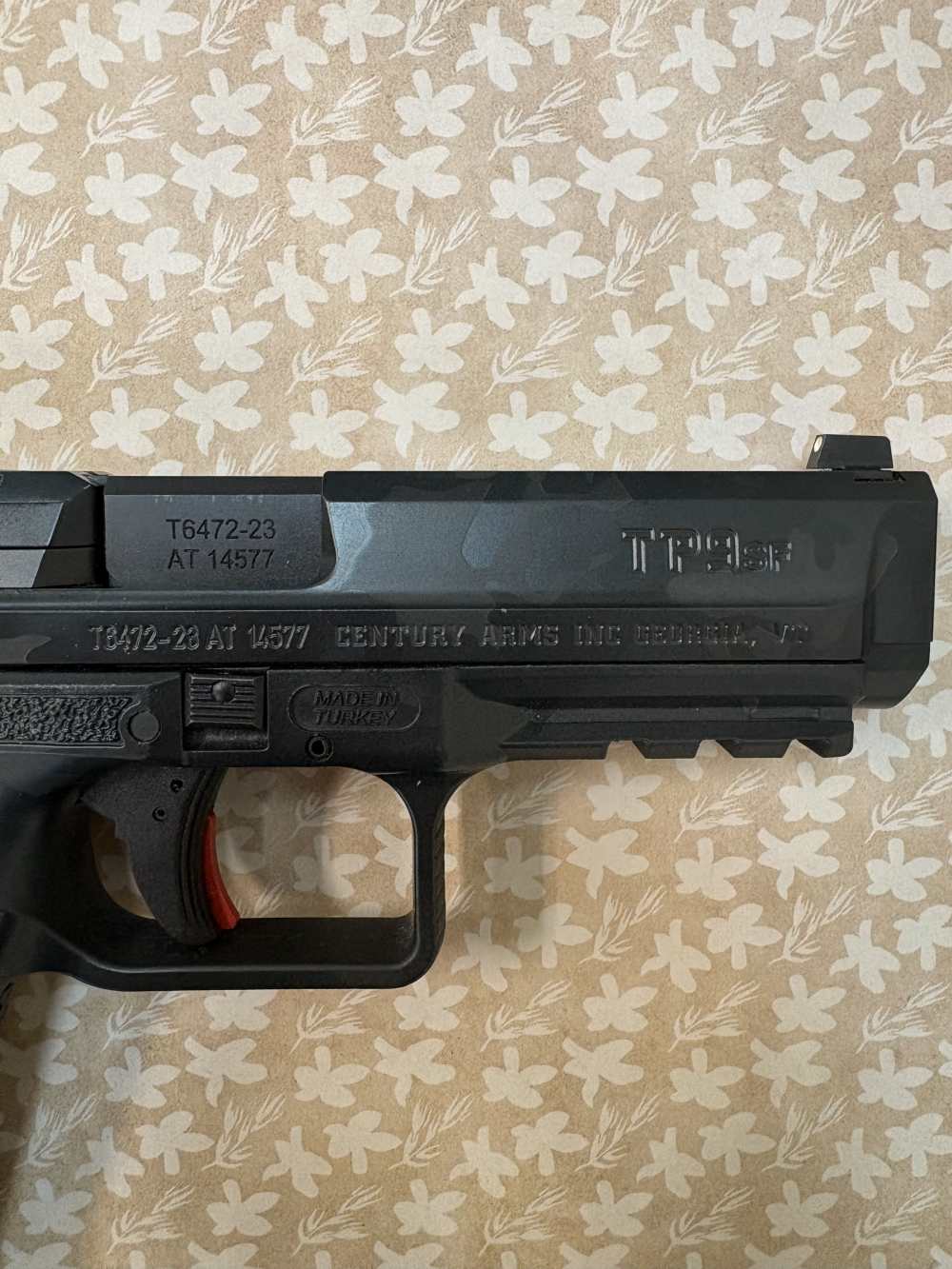 Canik TP9SF 9mm"BBL Warren Sight Woodland"-img-5