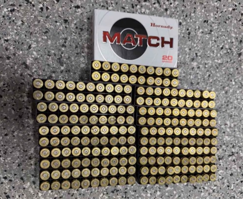6.5 Creedmoor Hornady Match Brass - 220 count (once fired)-img-0