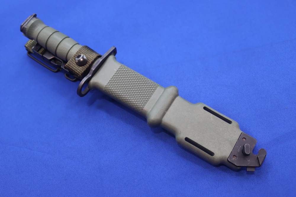 Ontario Knife Co M9 Bayonet US Military Combat Knife OD Green Scabbard USA -img-23
