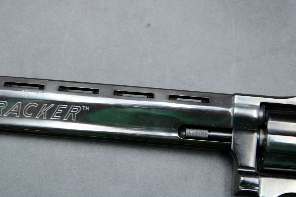 Taurus Tracker .17 HMR 8.5" Vent Rib BBL 7 Shot Rubber Grip Target Revolver-img-13