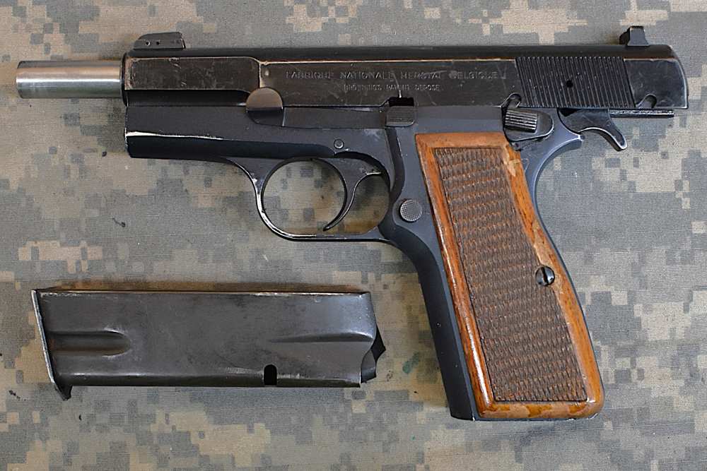FN Hi-Power Light Weight in 9mm made 1979-img-12