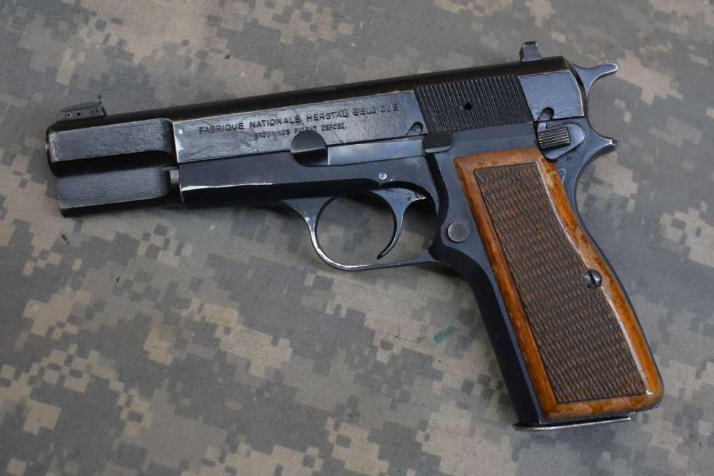 FN Hi-Power Light Weight in 9mm made 1979-img-1