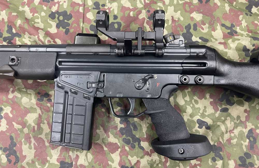 Heckler and Koch 1980 H&K Pre-Ban HK91 SG1 Clone w/ Factory Claw Mount .308-img-6