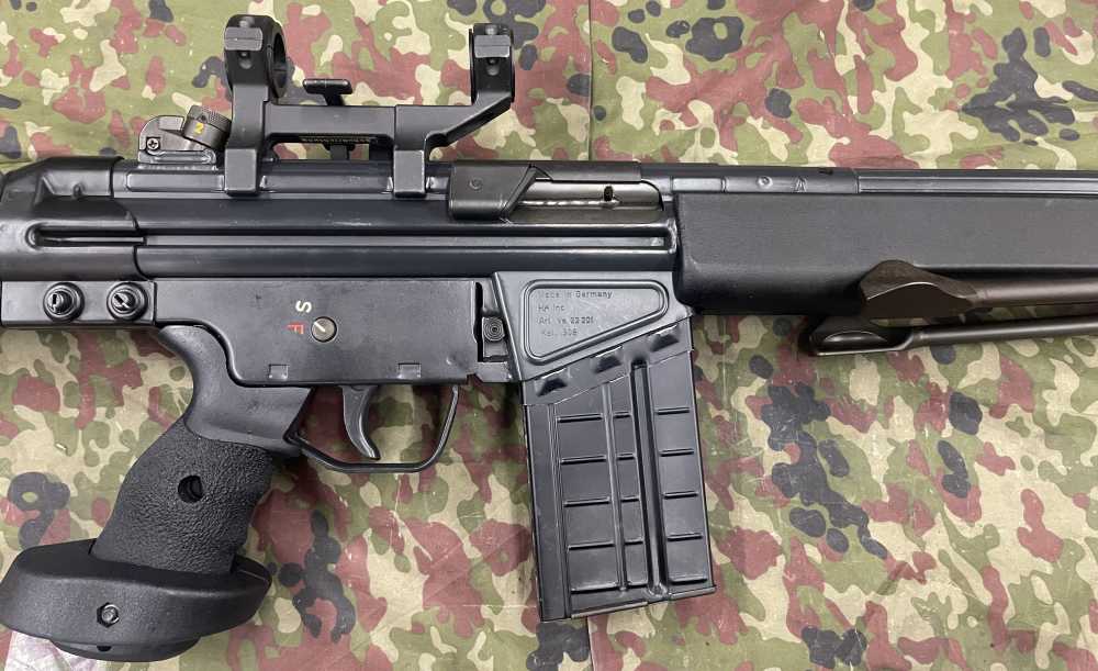 Heckler and Koch 1980 H&K Pre-Ban HK91 SG1 Clone w/ Factory Claw Mount .308-img-13