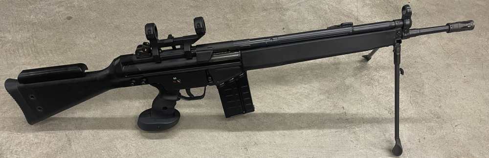 Heckler and Koch 1980 H&K Pre-Ban HK91 SG1 Clone w/ Factory Claw Mount .308-img-2