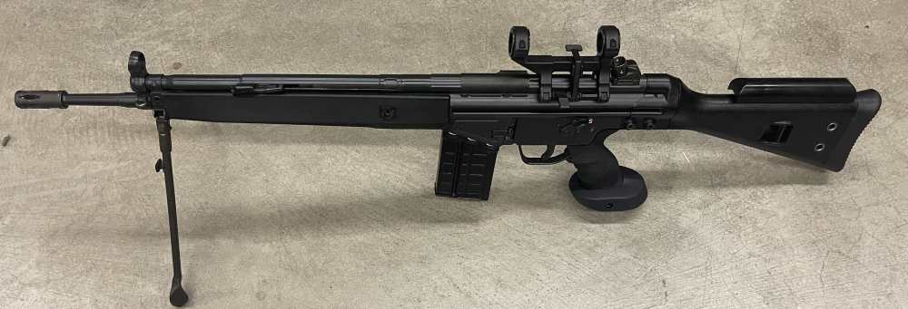 Heckler and Koch 1980 H&K Pre-Ban HK91 SG1 Clone w/ Factory Claw Mount .308-img-1