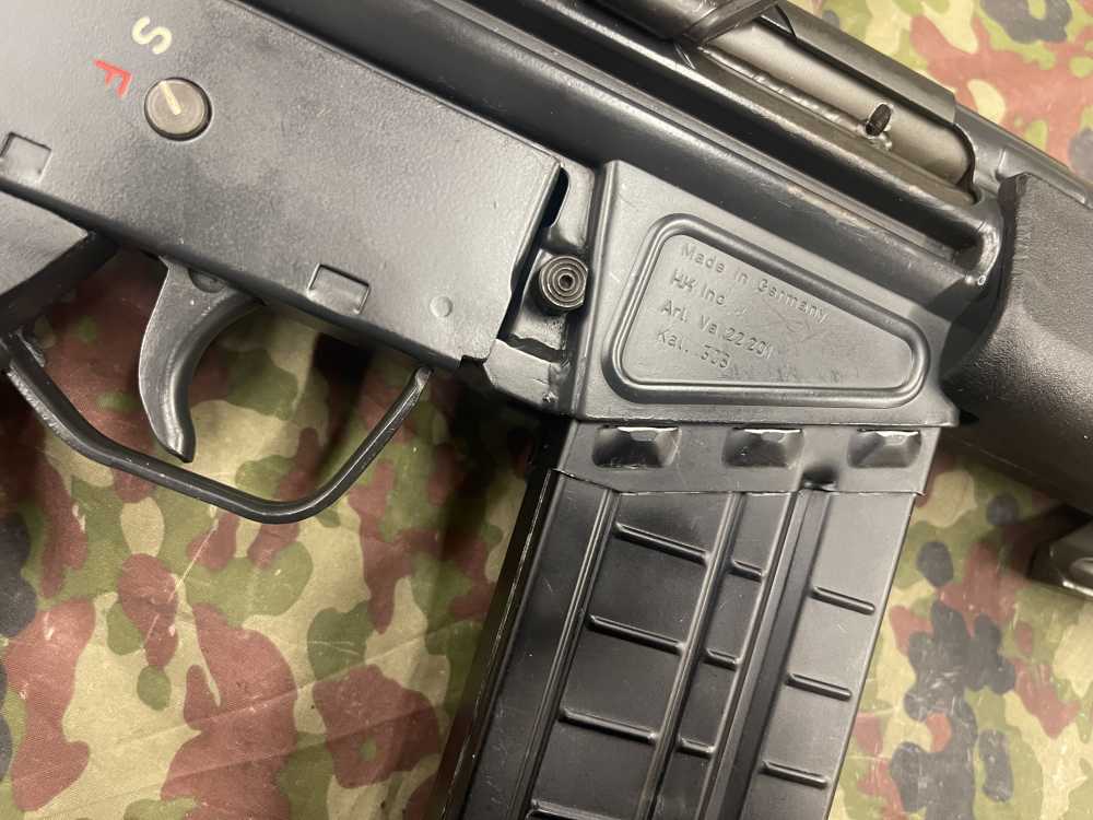 Heckler and Koch 1980 H&K Pre-Ban HK91 SG1 Clone w/ Factory Claw Mount .308-img-16