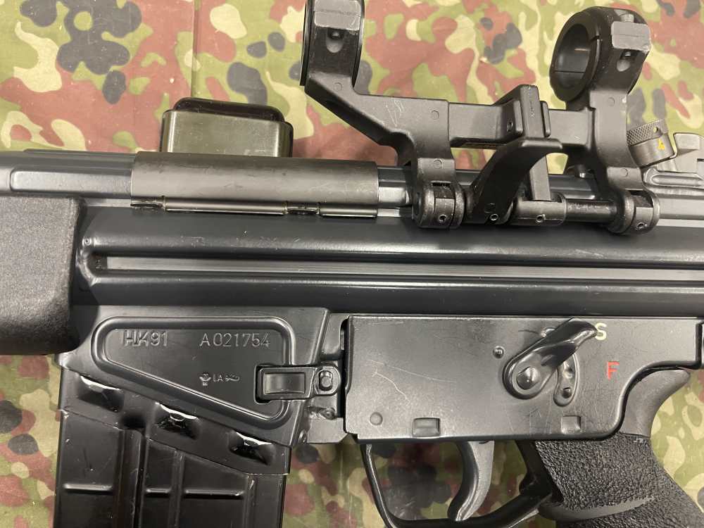 Heckler and Koch 1980 H&K Pre-Ban HK91 SG1 Clone w/ Factory Claw Mount .308-img-10