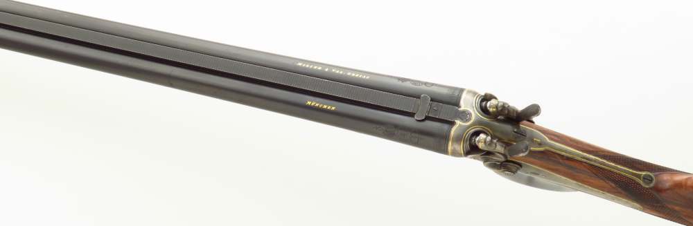 Miller & Val Greiss 20 gauge, hammers, 6.4 pounds, 14.7 LOP, 2.75, layaway-img-2