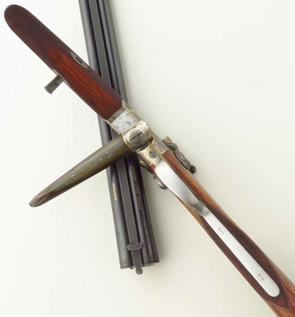 Miller & Val Greiss 20 gauge, hammers, 6.4 pounds, 14.7 LOP, 2.75, layaway-img-13