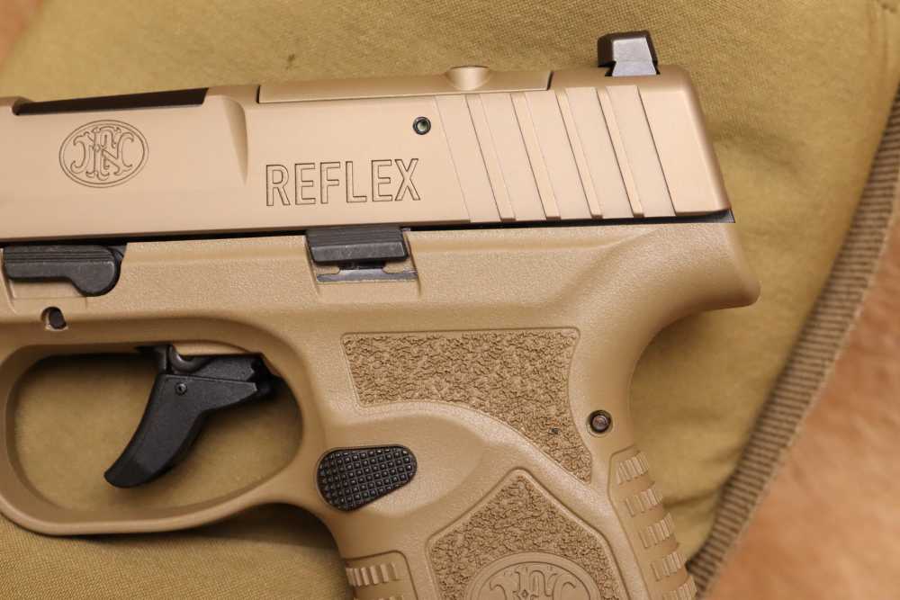 Compliant FN Reflex MRD 9MM 3.3" FDE Semi-Automatic Optic Ready Pistol-img-7