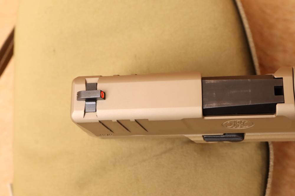 Compliant FN Reflex MRD 9MM 3.3" FDE Semi-Automatic Optic Ready Pistol-img-9