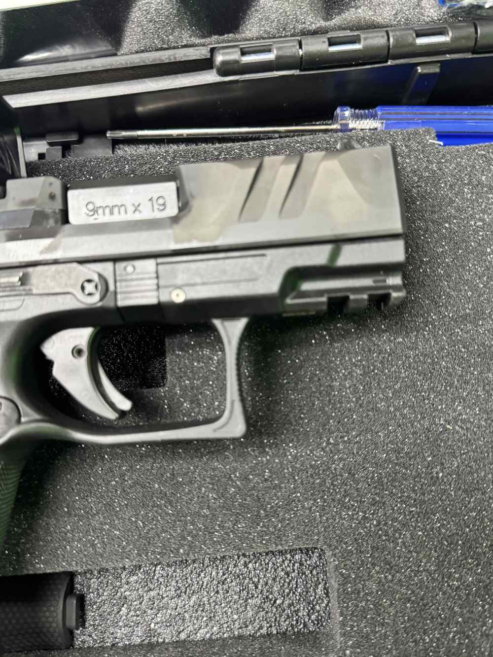 Walther PDP F-series 9mm pistol O-sight C Green dot! in case -img-9