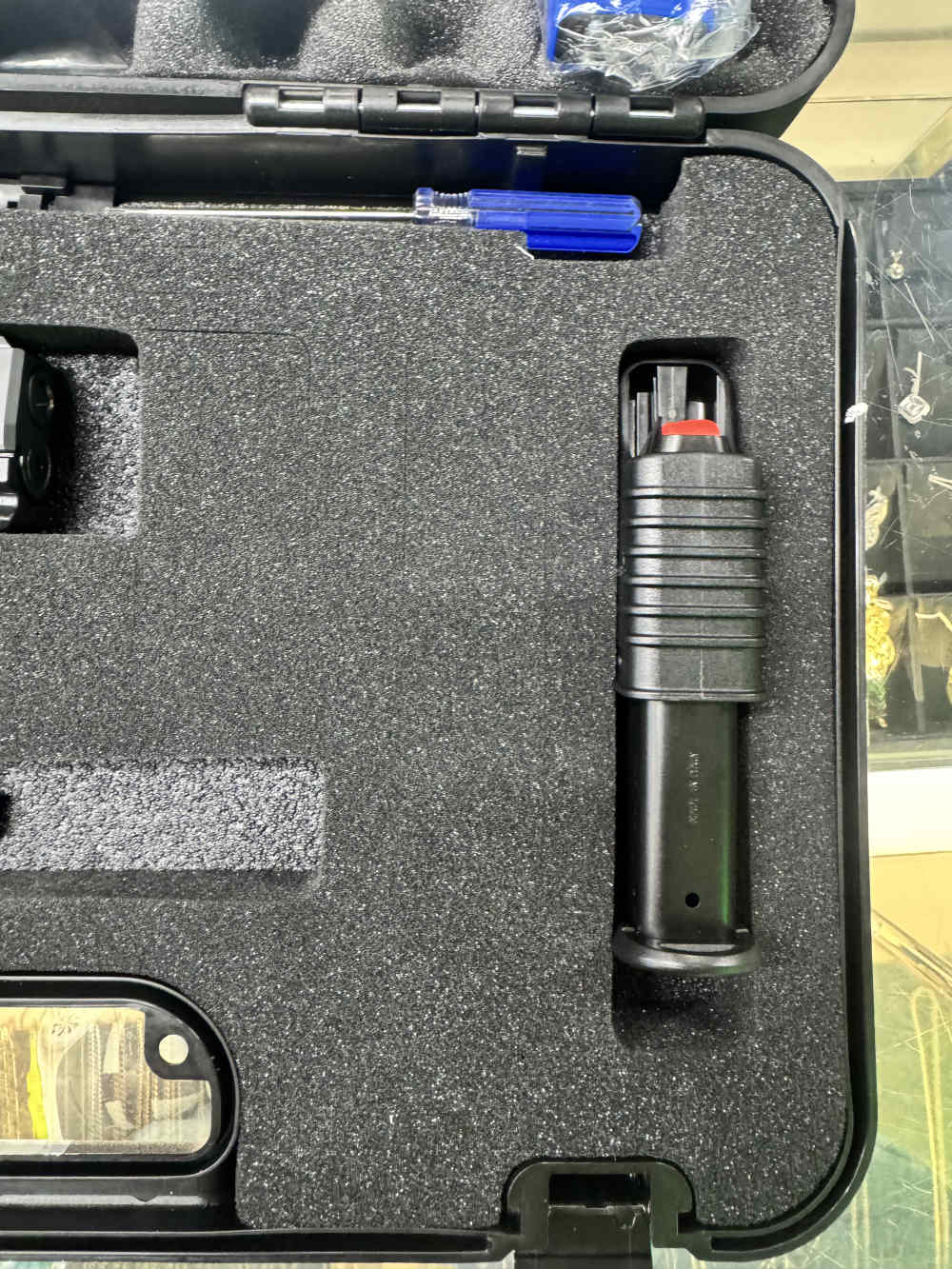 Walther PDP F-series 9mm pistol O-sight C Green dot! in case -img-2