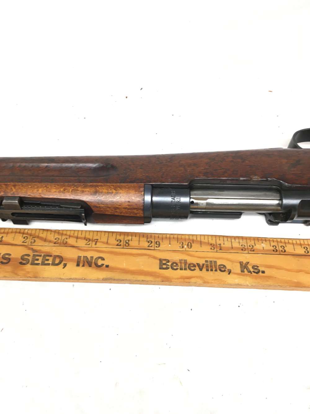 Scarce Swedish M96 Carl Gustafs 1917 6.5X55 Finnish use Civil Guard marked -img-88