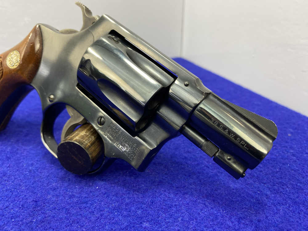 Smith & Wesson 36 Chiefs Special .38 Spl Blue 17/8" *VINTAGE J-FRAME*-img-19