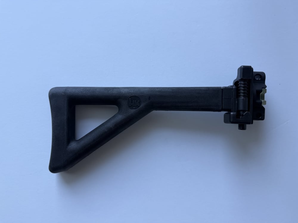 *RARE* German HK MP5K, SP89, SP5K Folding Buttstock - 9mm - HK Marked-img-5