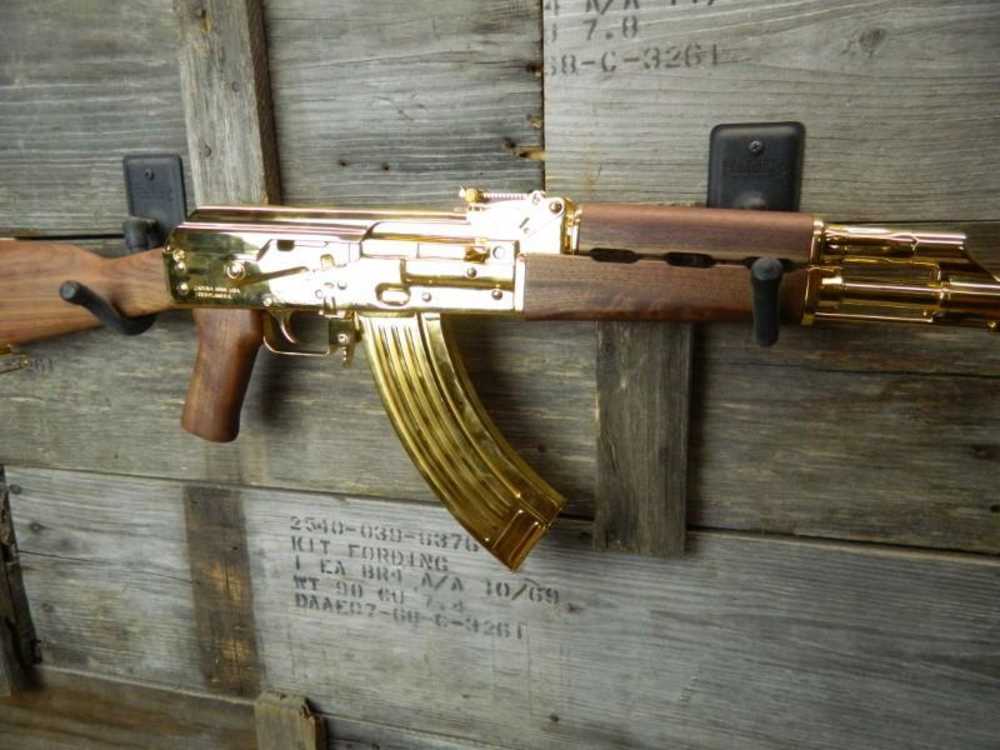 ZASTAVA ZPAP M70 24KT GOLD 7.62X39MM-img-0