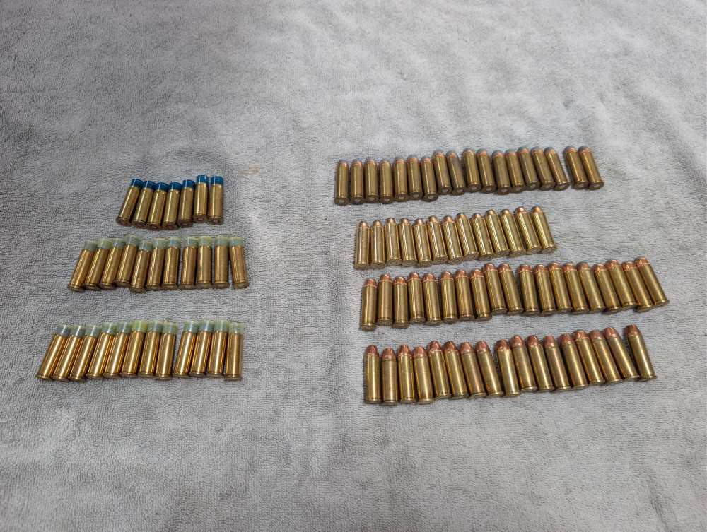 Misc 97 pc  lot 44 mag shot, hp and soft point-img-0
