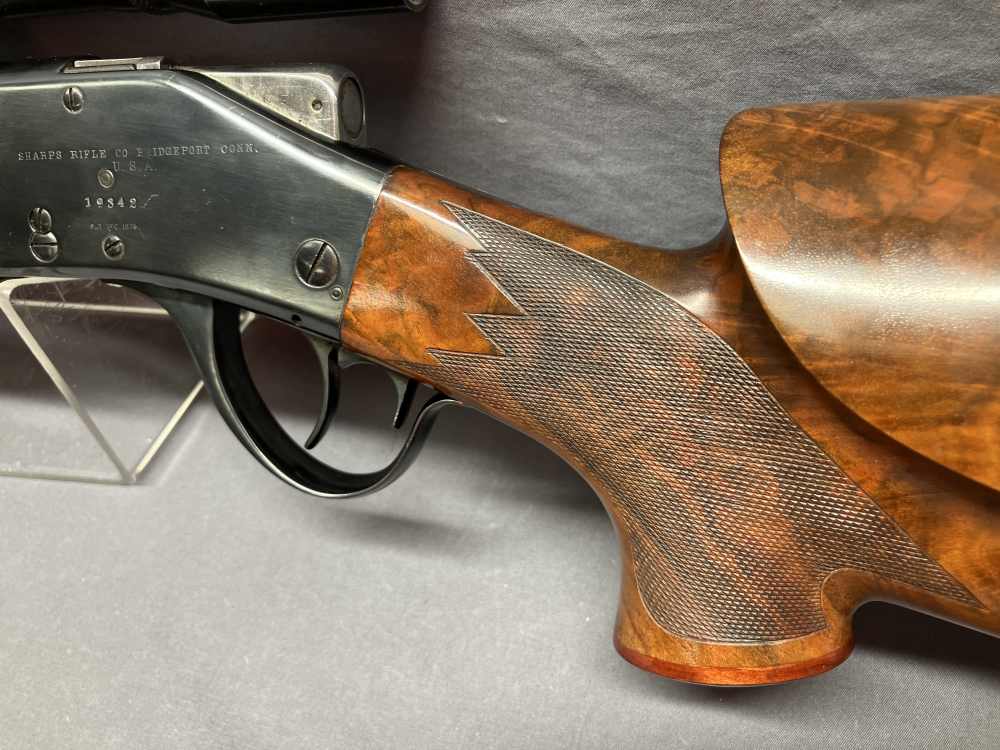 Custom Sharps-Borchardt 1878 Rifle - .250 Helldiver w/ Dies, Ammo & Case-img-14