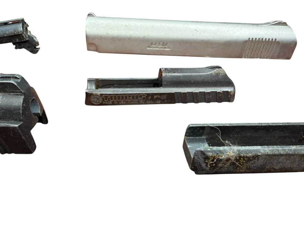 Mixed Lot of Pistol Slides Taurus Lorcin Cobra Parts or Repair-img-2