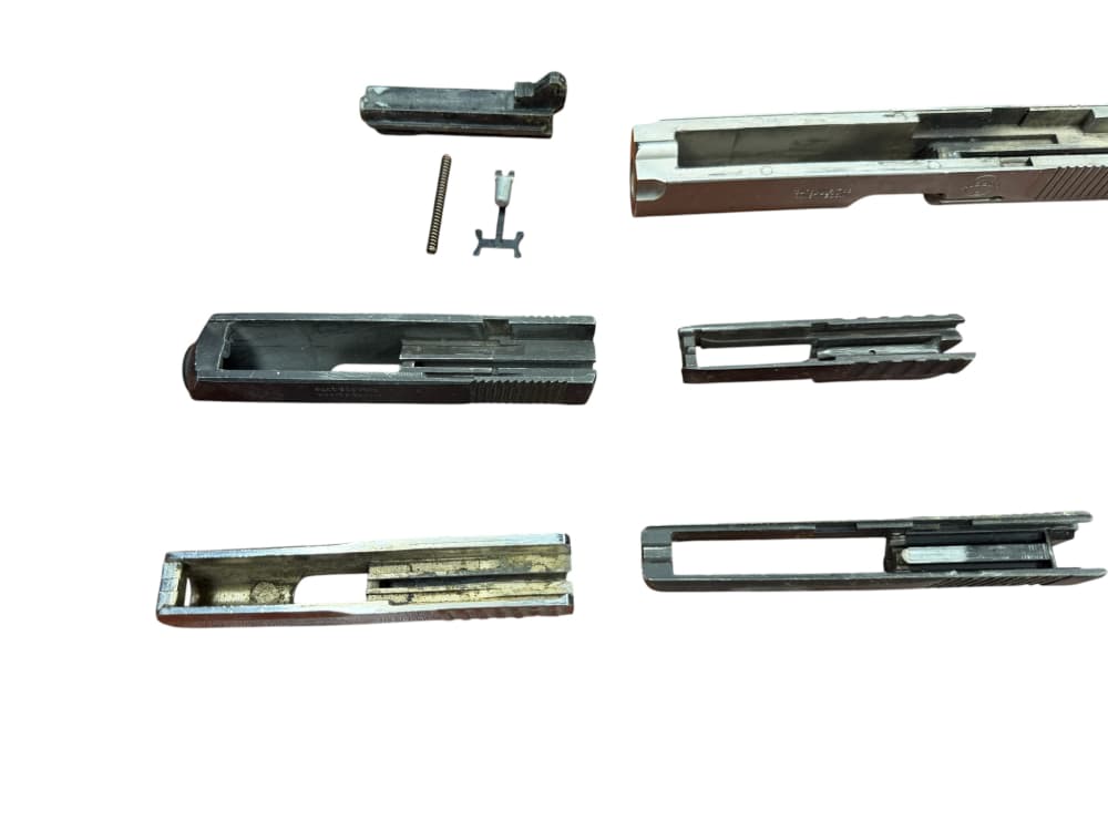 Mixed Lot of Pistol Slides Taurus Lorcin Cobra Parts or Repair-img-1