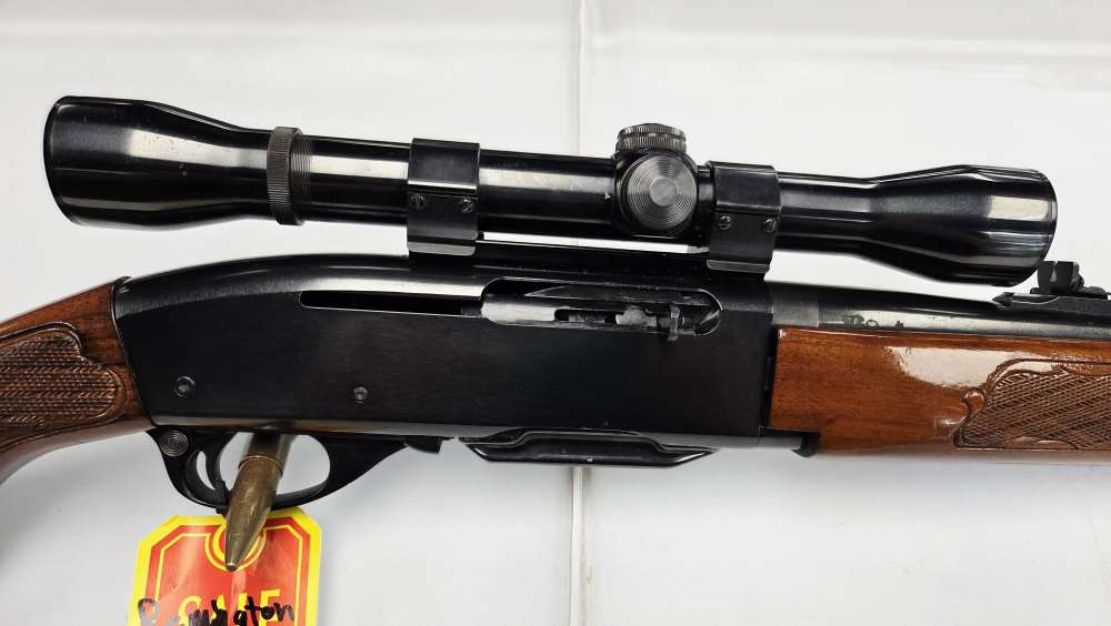 1968 Remington Model 742 Woodsmaster Carbine .30-06 Rifle w/Scope-img-3