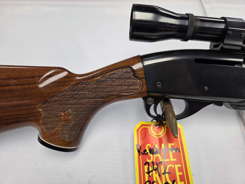 1968 Remington Model 742 Woodsmaster Carbine .30-06 Rifle w/Scope-img-2