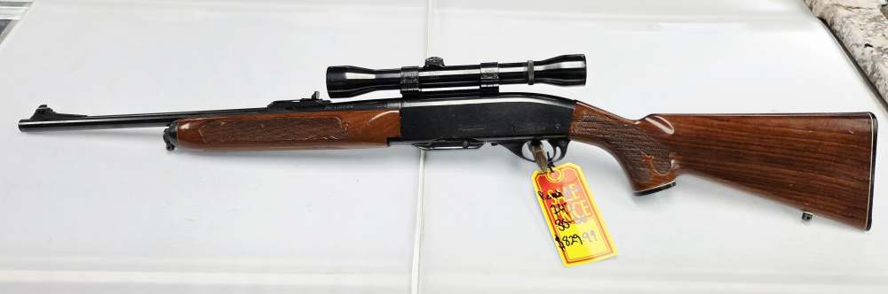 1968 Remington Model 742 Woodsmaster Carbine .30-06 Rifle w/Scope-img-10