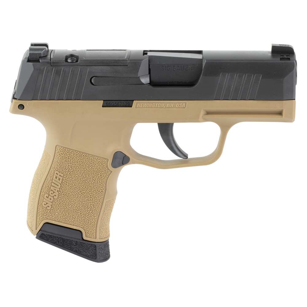SIG Sauer P365 9mm 3.1" Reverse Two-Tone Coyote Optics Ready 10-Rd -img-1