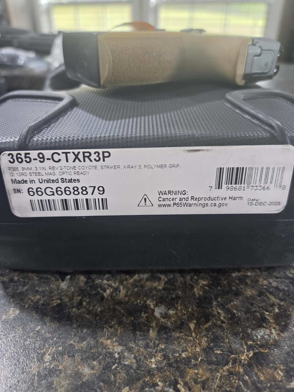 SIG Sauer P365 9mm 3.1" Reverse Two-Tone Coyote Optics Ready 10-Rd -img-3