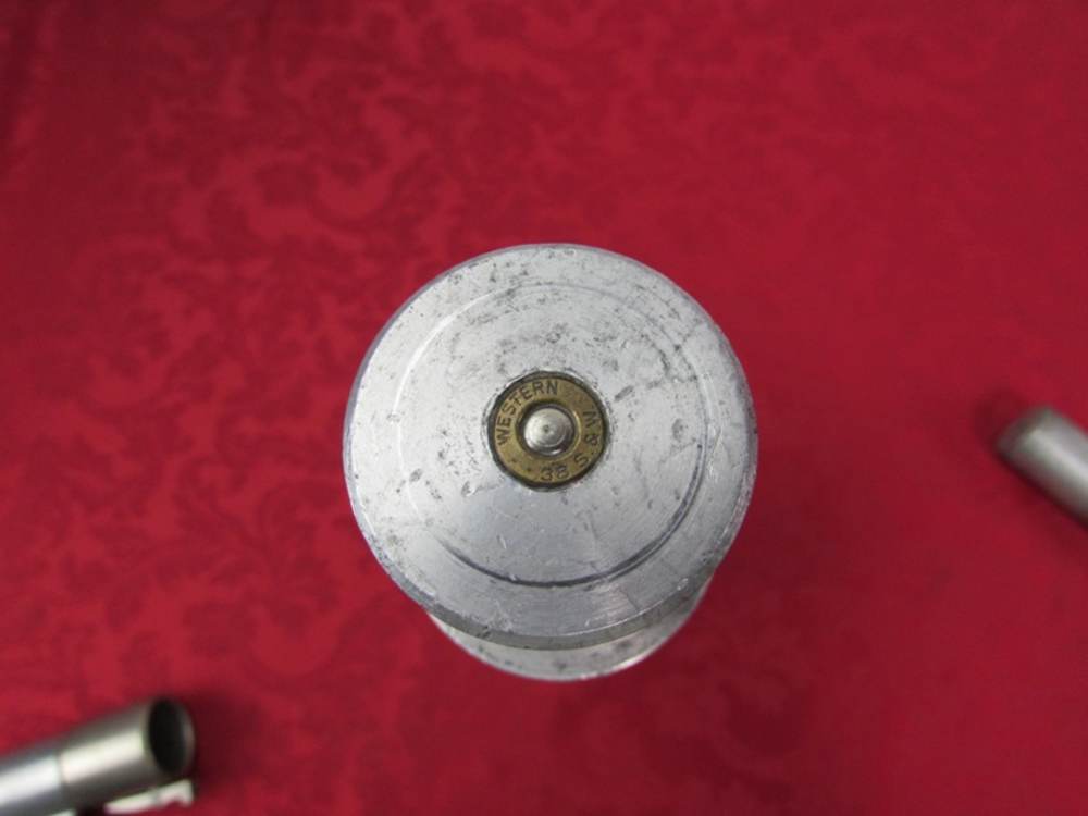 RARE US EARLY WW2 SEDGLEY FLARE GUN with EXTRA CASING-img-11