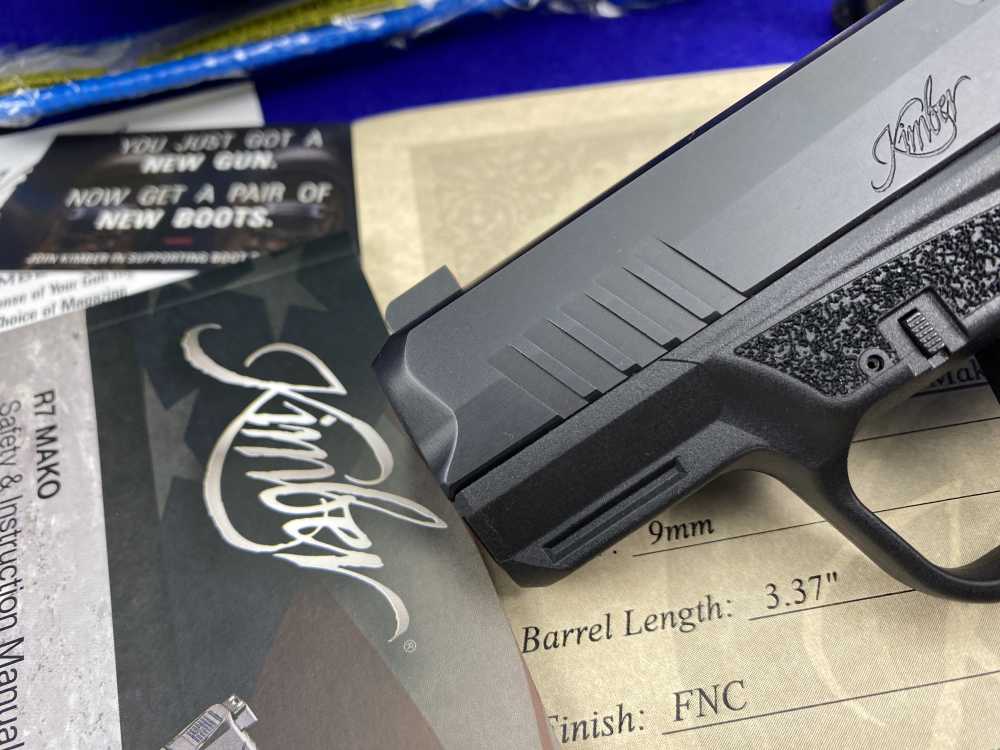 Kimber R7 Mako 9mm *KIMBER RETAINED FACTORY DEMO GUN* #R20247-img-8
