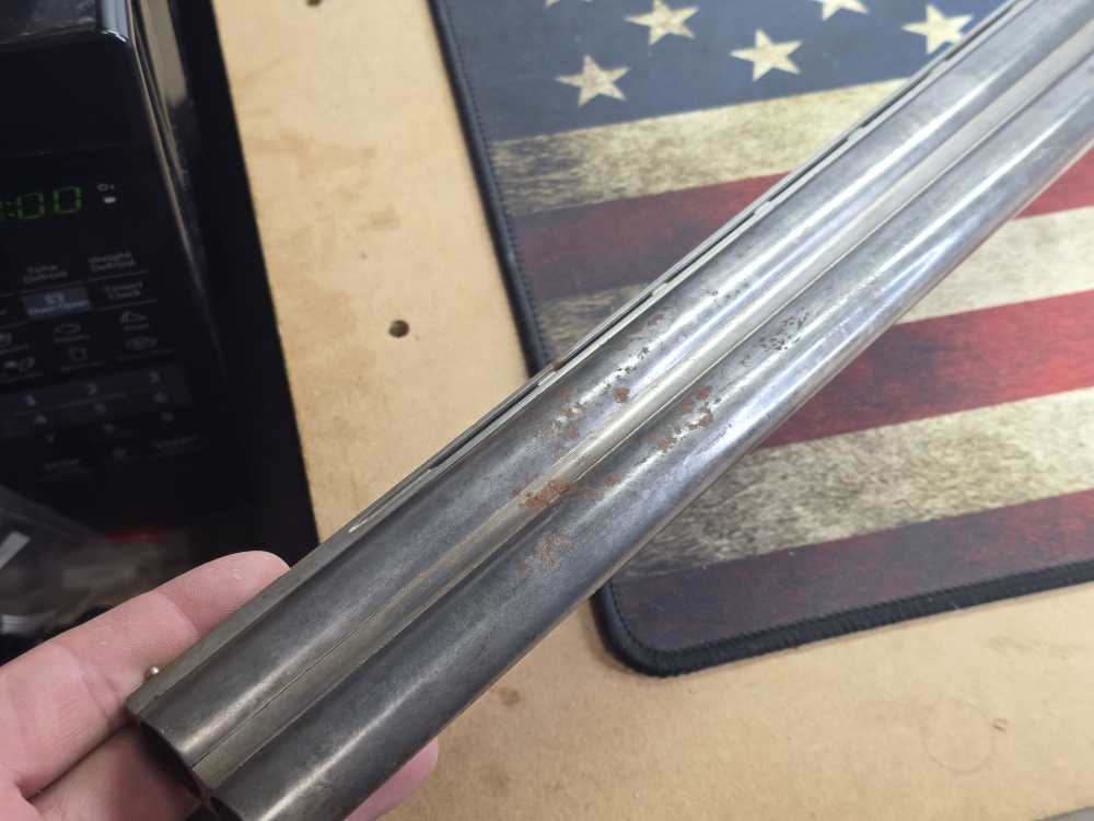 Penny Auction Gunsmith Special Italian Made Pedersen Custom Over Under 12-img-22