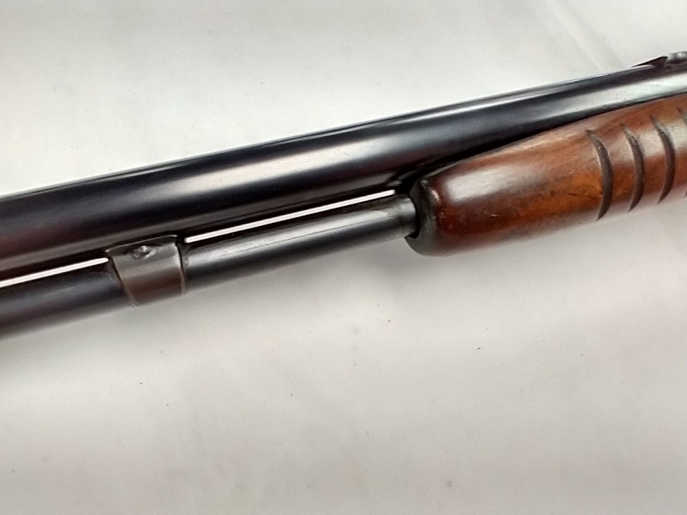 1933 Winchester Model 61 22S,L,LR 24" Pump-Action Rifle w/Weaver Scope-img-12