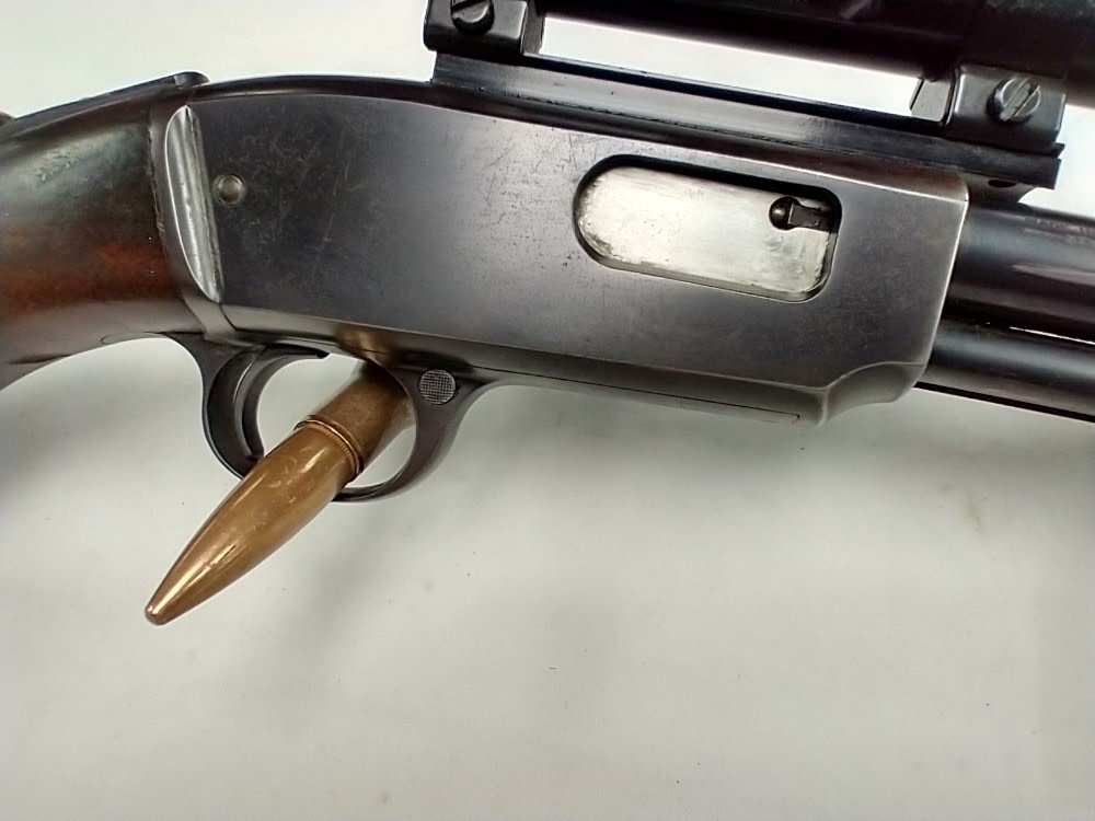 1933 Winchester Model 61 22S,L,LR 24" Pump-Action Rifle w/Weaver Scope-img-22