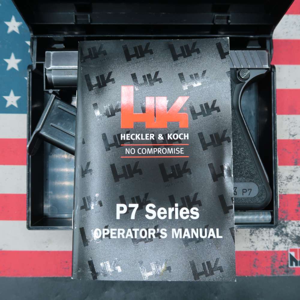 1982 Heckler & Koch P7 9mm Semi-Auto Pistol 4.25" 8+1 Box Police Trade-In-img-25