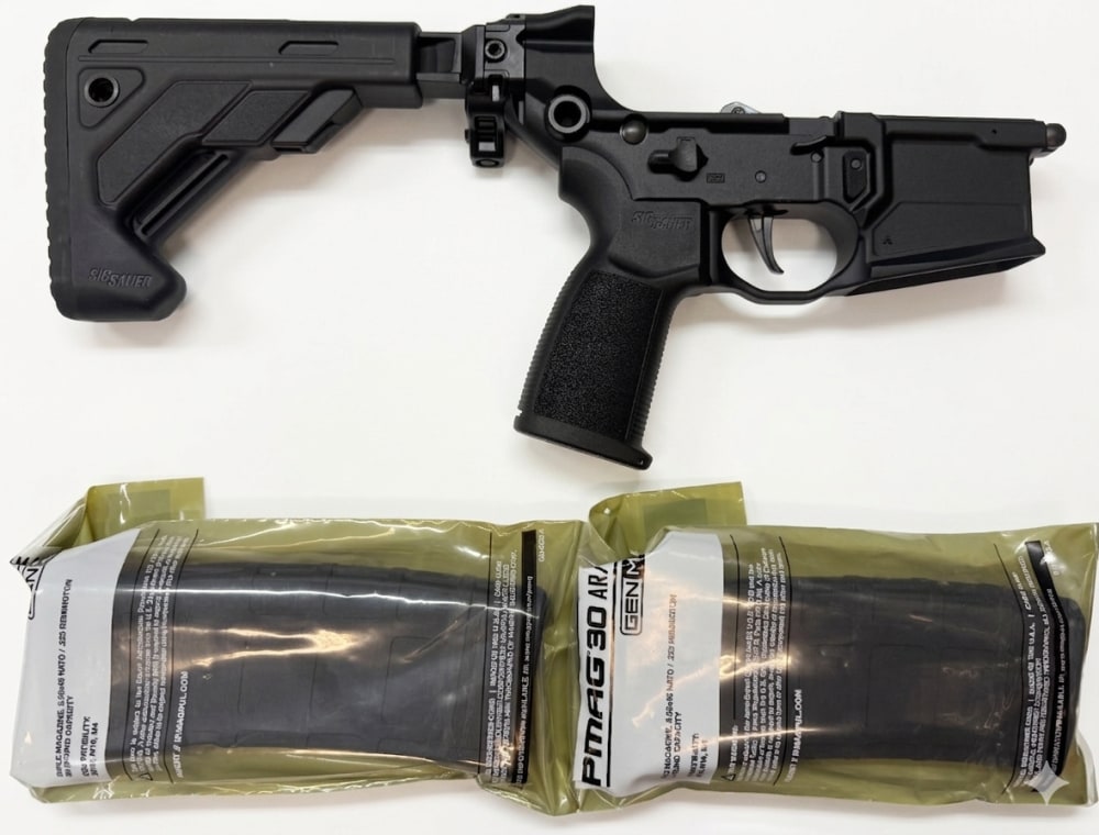 Sig Sauer MCX Lower Receiver with Magazine Spear LT Virtus Rattler AR Ambi-img-0