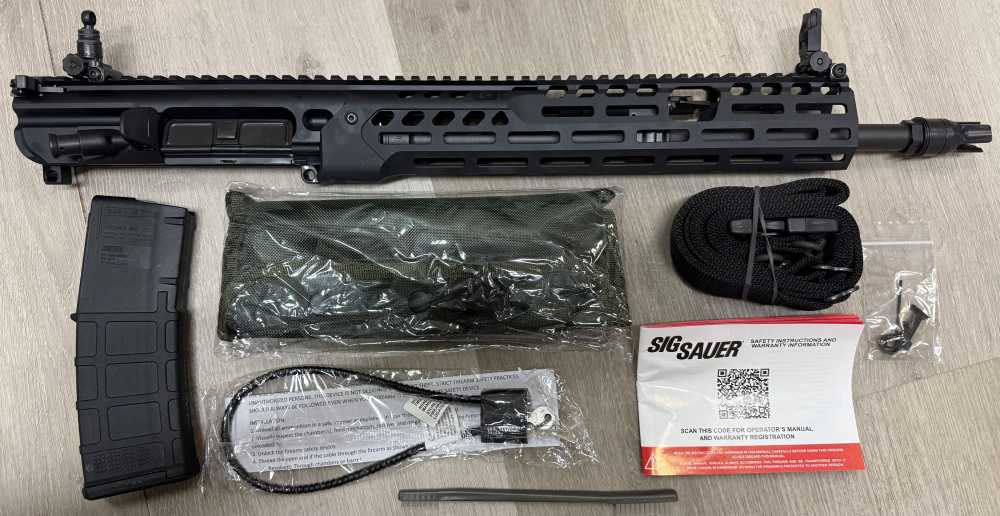 Sig Sauer MCX LT Patrol Complete Black Upper Receiver Virtus Spear 5.56x45-img-0